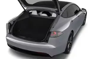 tesla model s rear view